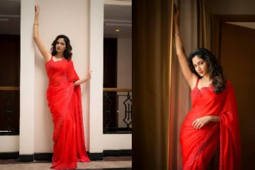 பிக்பாஸ் லாஸ்லியாவா இது.. சேலையில் வேற லெவல் போட்டோஷூட்