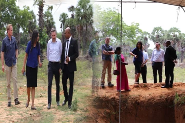 கொக்குத்தொடுவாய் பகுதிக்கு விஜயம் மேற்கொண்டுள்ள ஐ.நாவின் இலங்கைக்கான வதிவிடப் பிரதிநிதி