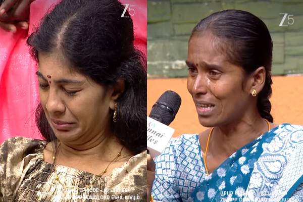 கண்முன்னே உயிரைவிட்ட கணவன் : தண்ணி கூட கொடுக்க விடல... அரங்கத்தை கண்ணீரில் ஆழ்த்திய பெண்! | Tamizhatamizha Avudaiappan Also Cried Video Viral