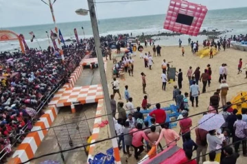 யாழில் பட்டத்திருவிழாவில் பறந்த ஜனாதிபதி அனுரகுமார!