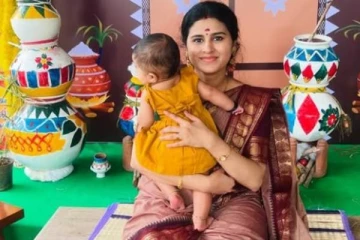 சீரியல் நடிகை ரித்திகாவின் மகளை பாருங்க.. நியூ இயர் ஸ்பெஷல் வீடியோ