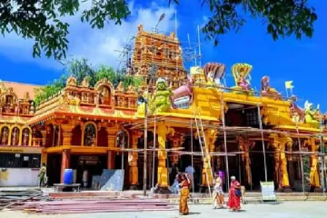 யாழில் வரலாற்றுச் சிறப்புமிக்க நயினாதீவு ஆலய யந்திர பூஜை (Photos)