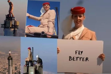 அச்சமடையவைத்த  உலகின் பிரபல விமானநிறுவன விளம்பரம்;  வைரலாகும் காணொளி