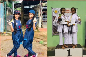 கராத்தேயில் மட்டுமல்ல உயர்தர பரீட்சையிலும் சாதித்த இரட்டை சகோதரிகள்