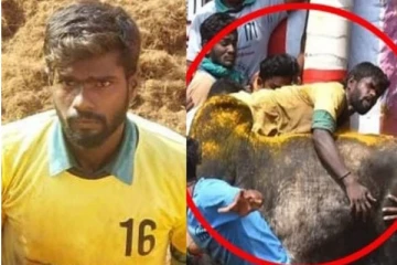 2023 ஜல்லிக்கட்டால் உயிரிழந்த மாடு பிடி வீரன்..! கதறி அழும் தாய் (படங்கள்)