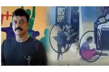 உடற்பயிற்சி செய்த ஹோட்டல் அதிபர் திடீர் மாரடைப்பால் ஜிம்மில் மரணம் - வைரலாகும் அதிர்ச்சி வீடியோ...!