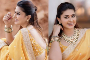 நடிகை சினேகா சேலையில் அழகிய போட்டோஷூட்