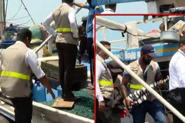 நடுக்கடலில் மீன்பிடி படகில் பெரும் ஆபத்தான ஆயுதங்கள், போதைப்பொருட்கள்; ஆடிப்போன அதிகாரிகள்