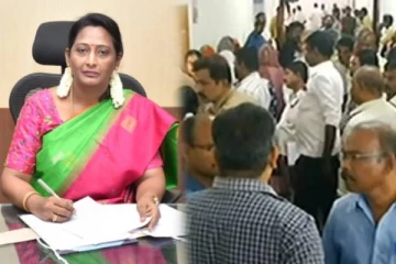 கூட்டத்திற்கு தாமதமாக வந்த அதிகாரிகள்.. நிற்கவைத்து பனிஷ்மென்ட் கொடுத்த கலெக்டர் - அதிரடி!