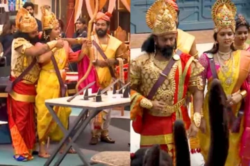 பிக்பாஸ் வீட்டின் ராஜா ராணி! ரொமான்ஸை அள்ளிவீசும் ராபர்ட் ரச்சிதா