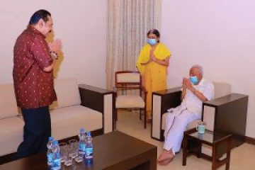 தமிழ் தேசியக் கூட்டமைப்பை சந்தித்த முன்னாள் ஜனாதிபதி!