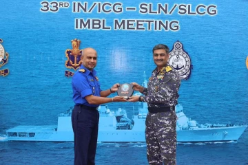 இலங்கை : இந்திய கடற்படையினருக்கு இடையில் 33 ஆவது சர்வதேச கடல் எல்லை சந்திப்பு