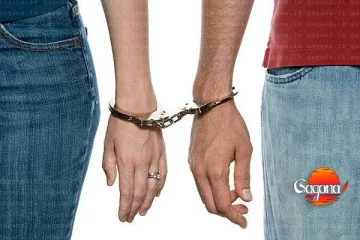 අඹුසැමි යුවළක් මත්ද්‍රව්‍ය සමග අත්අඩංගුවට