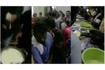 இலங்கை அதிபர் மாளிகையில் சமைத்து சாப்பிட்ட போராட்டக்காரர்கள் - வைரலாகும் வீடியோ