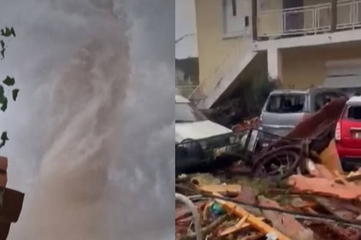 பிரான்சில் சூறாவளி தாக்குதல் ; கர்ப்பிணி பெண் உட்பட 41 பேர் காயம் | Tornado France 41 People Injured Pregnant Woman