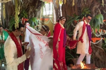 20 ஆண்டுகளுக்கு பின் தன் மனைவியுடனே மீண்டும் திருமணம்! 58 வயது நடிகரின் புகைப்படம் வைரல்