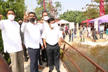 இரண்டு புதிய பாலங்களுக்கான அடிக்கல் நாட்டும் நிகழ்வு