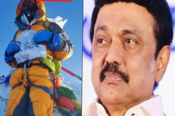 சிகரம் தொட்ட தமிழர் : முதலமைச்சர் ஸ்டாலின் பாராட்டு