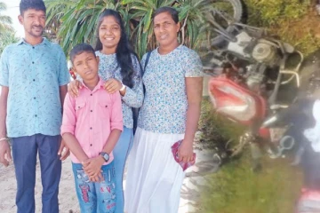 வெளிநாடு செல்ல தயாரான தாய், தந்தை மரணம்: உயர்தர பரீட்சை எழுதும் மகள்