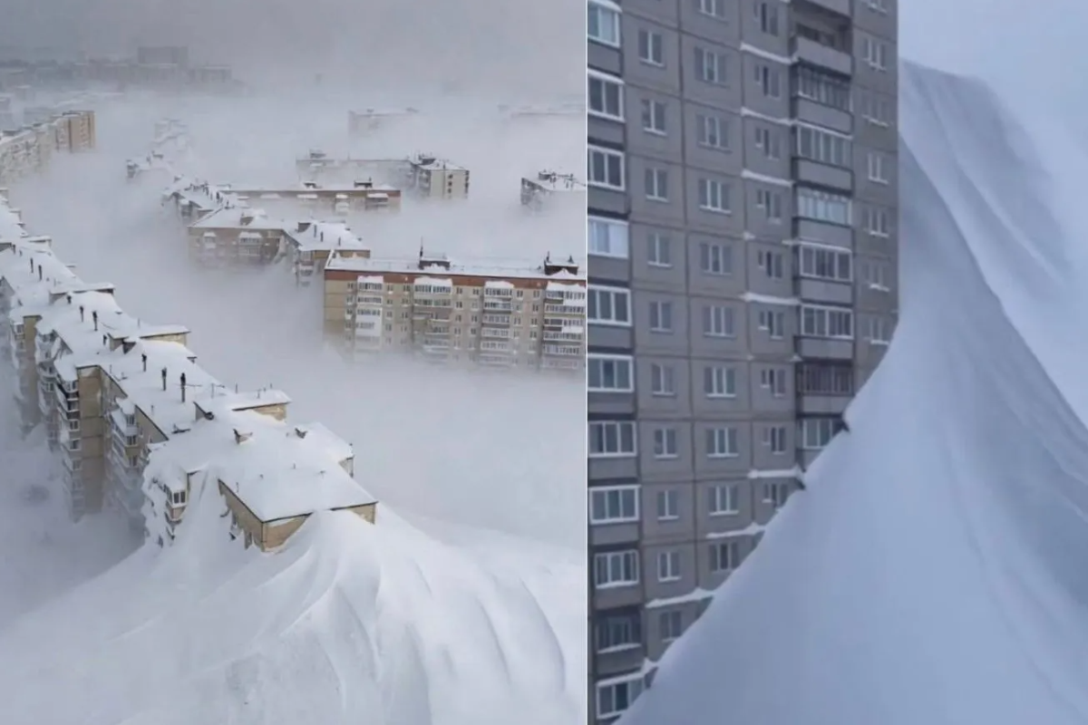 ரஷ்யாவில் உறைபனி; மக்களின் இயல்பு வாழ்க்கை பாதிப்பு | Freezing Weather In Russia Normal Life Disrupted