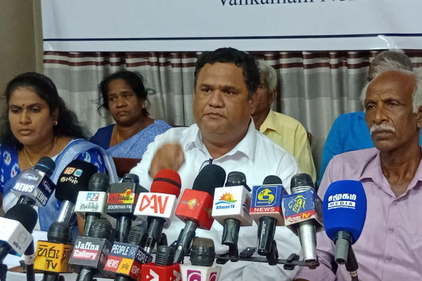 போராட்டம் வன்முறையாகாமல் இருப்பது அரசாங்கத்தின் பொறுப்பு - வலி வடக்கு மீழ் குடியேற்ற சங்கம் | Vali North Repatriation Association Press Meet
