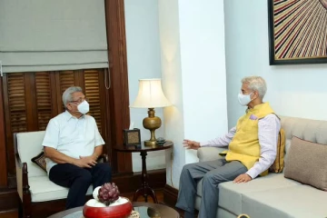 இலங்கை ஜனாதிபதியுடன் சந்திப்பு! தமிழ், சிங்களத்தில் டுவிட் செய்த இந்திய அமைச்சர்