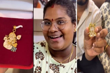 தாய்பாலில் மகனுக்கு தங்க நகை செய்த இந்திரஜா- அது எப்படி செய்றாங்க? வியப்பில் ரசிகர்கள்