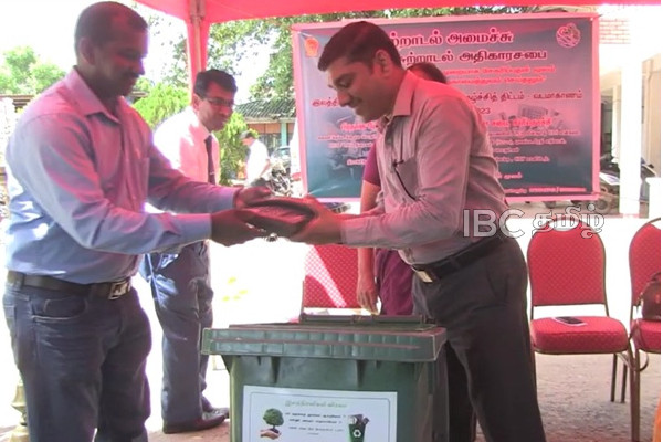 கிளிநொச்சியில் ஆரம்பிக்கப்பட்ட இலத்திரனியல் கழிவு சேகரிப்புத் திட்டம் | Tecnologyweast Kilinochi