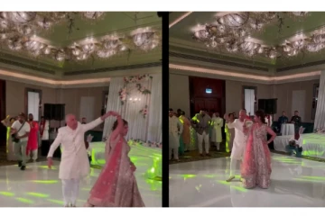 Viral Video: பெண்ணின் திருமண நிகழ்ச்சியில் அசத்தலாக நடனமாடிய தந்தை - தாய்