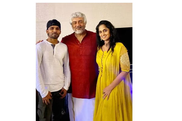 தீபாவளியை சிறப்பாக கொண்டாடிய அஜித் - ஷாலினி - வைரலாகும் புகைப்படம் | Cinema Ajith Shalini