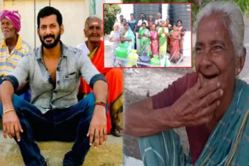 கோரிக்கை வைத்த கிராம மக்கள்; உடனே நிறைவேற்றிய நடிகர் விஷால் - மூதாட்டி நெகிழ்ச்சி பேச்சு!