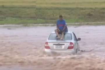 வெளிநாடொன்றில்  உயிரை காப்பாற்ற  இலங்கையர் செய்த செயல்! வைரலாகும்  புகைப்படம்