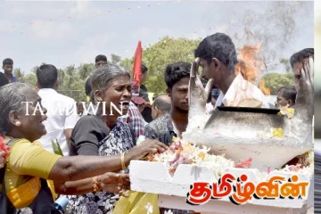 முள்ளிவாய்க்கால் நினைவு நாளில் அதிர்ச்சியை ஏற்படுத்திய சம்பவம்!