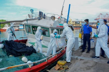 இலங்கை கடற்பரப்பில் 6 பேர் கைது