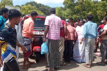 மன்னாரில் இரு மோட்டார் சைக்கிள்கள் மோதி விபத்து: ஒருவர் காயம்