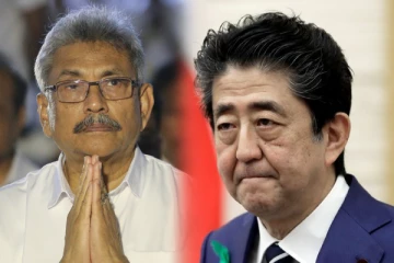 ஜப்பானின் முன்னாள் பிரதமரின் மறைவுக்கு கோட்டாபய இரங்கல்