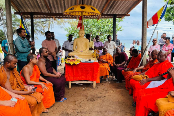 ஈழ மண்ணில் புத்தர் சிலையை நிறுவி அடாவடி ஆதிக்கப்போக்கில் பிக்குகள்: தொல்.திருமாவளவன் கண்டனம் | Gautama Buddha Ancient Thol Thirumavalavan