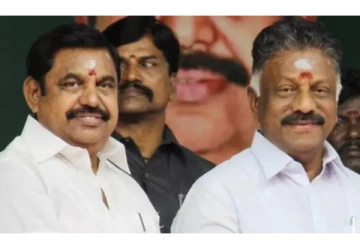 இந்திய குடியரசு துணைத் தலைவர் பிறந்தநாளுக்கு வாழ்த்து தெரிவித்த இபிஎஸ் - ஓபிஎஸ்