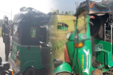 யாழில் முச்சக்கர வண்டி விபத்து : இருவர் படுகாயம்