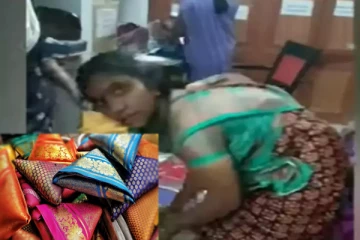 நோயாளிகளை கவனிக்க ஆள் இல்லை : சேலை வியாபாரத்தில் ஈடுபட்ட செவிலியர்கள்