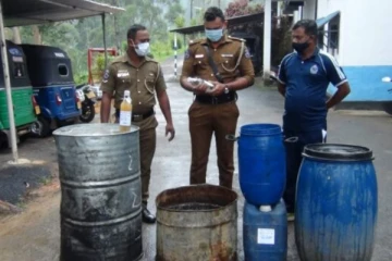 ஊரடங்கு காலப்பகுதியில் கசிப்பு உற்பத்தியில் ஈடுபட்ட நபரொருவர் கைது