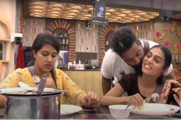 ஷிவினுக்கு ஐ லவ் யூ கூறி முத்தம் கொடுத்த ராபர்ட் மாஸ்டர்! ரக்ஷிதா முன்பு அரங்கேறிய கூத்து