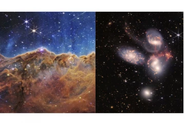 யாரும் பார்க்காத பிரபஞ்சத்தின் அழகிய புகைப்படங்களை ‘ஜேம்ஸ் வெப்’ பூமிக்கு அனுப்பியது - வைரலாகும் வீடியோ