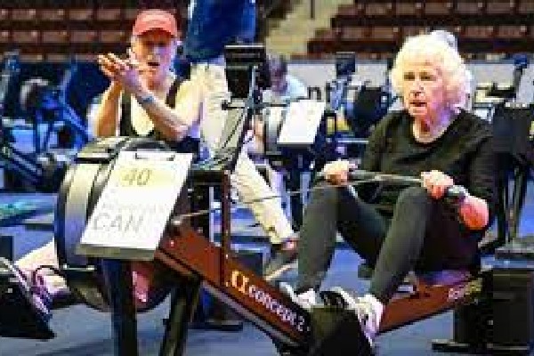 91 வயது மூதாட்டியினால் படைக்கப்பட்ட உலக சாதனை | Rowing World Rowing Indoor Championships