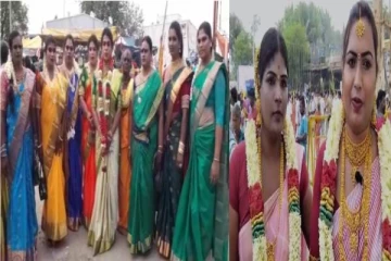 கலைக்கட்டிய கூத்தாண்டவர் கோயில் திருவிழா - பூசாரி கையால் தாலி கட்டிக்கொண்ட ஏராளமான திருநங்கைகள்!