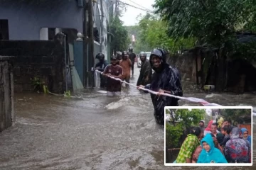 நீர்கொழும்பில் வீடுகளுக்குள் புகுந்த தண்ணீர்: கனமழையால் வெள்ளத்தில் மூழ்கிய பல இடங்கள்