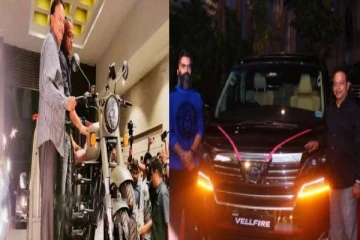 நம்ம சிறகுகளே இந்த பைக்குங்க தானே : சிம்புவுக்கும் கெளதமுவுக்கு பரிசு கொடுத்த ஐசரி கணேஷ்