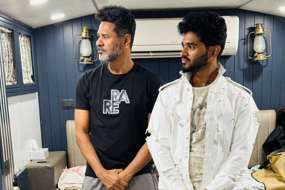 மகனுடன் கடற்கரையில் அசத்தல் குத்தாட்டம் போட்ட பிரபுதேவா... படு வைரலாகும் காணொளி! | Prabhu Deva Danced With His Son Video Goes Viral