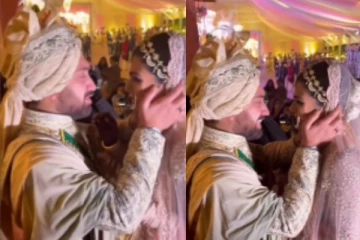 மேடையில் கண்கலங்கிய மணமகள்- உடனே மணமகன் செய்த நெகிழ்ச்சி செயல்