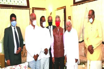 ஜெய்சங்கரிடம் தமிழ்க் கட்சிகளின் தலைவர்கள் கூட்டாக விடுத்துள்ள கோரிக்கை